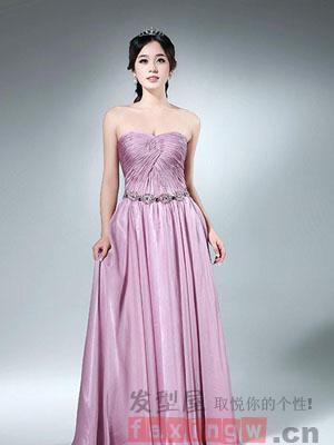 最新新娘晚礼服发型 美丽又灵动
