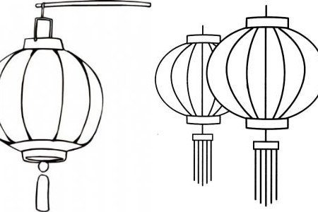 好看的灯笼简笔画 教你轻松学会