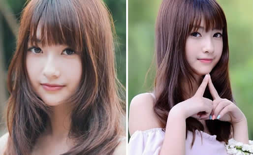 大饼脸适合什么发型:大饼脸女生发型欣赏_漂亮女人街