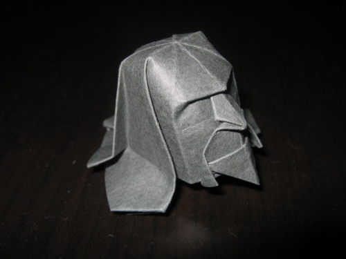 折纸人物一款人物头像的折纸图解教程