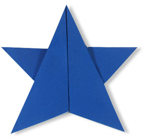 儿童折纸教程简单折纸之星星的折纸方法