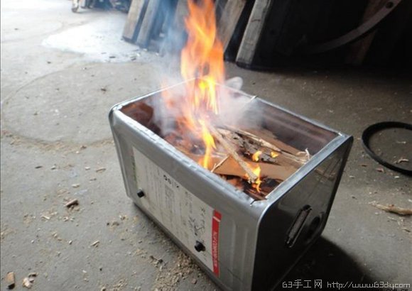 自制木炭烧烤炉的详细过程图解