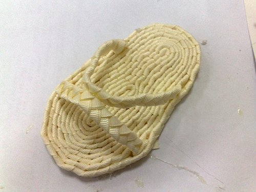 布条编织拖鞋 手工编织拖鞋的方法