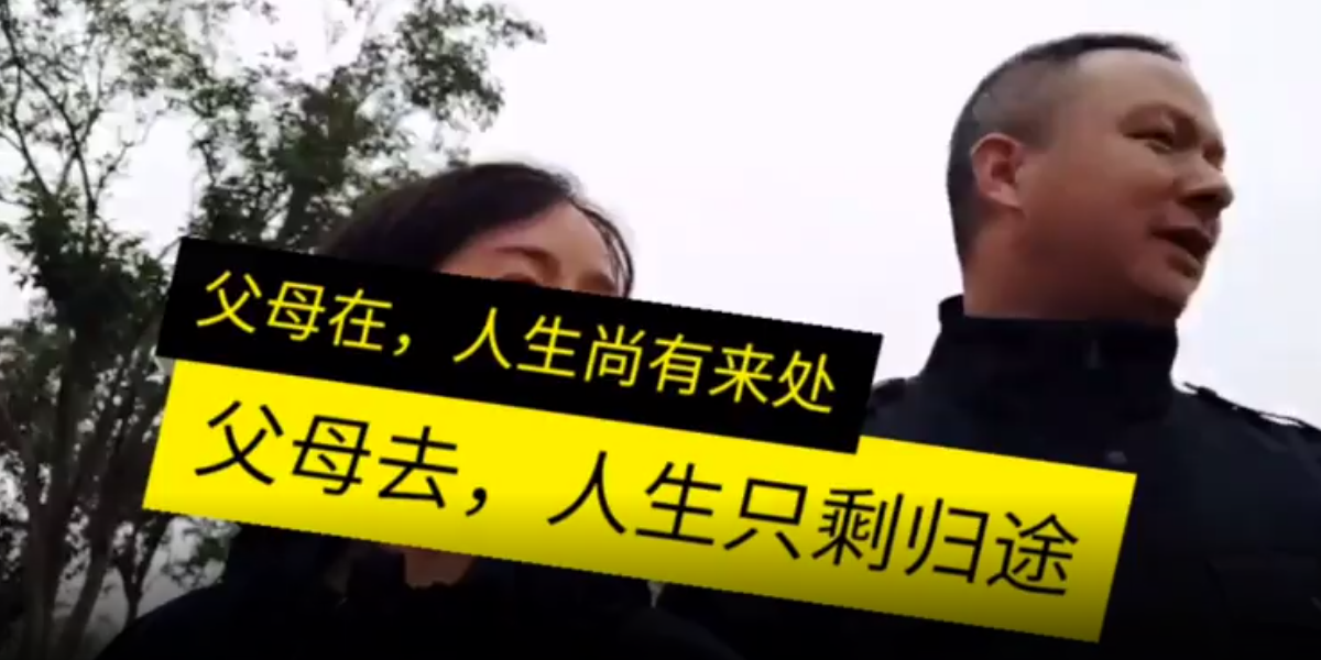 "父母在人生尚有来处,父母去人生只剩归途"什么意思?