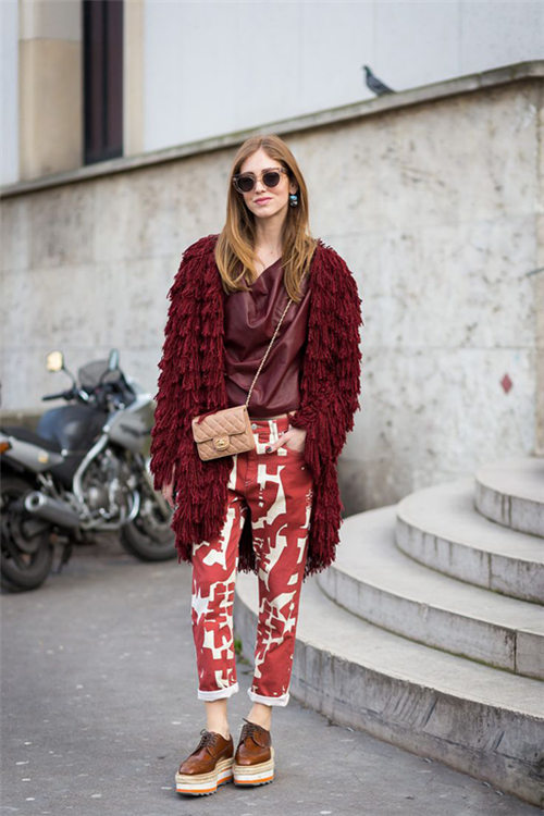 达人教你松糕鞋怎么搭配衣服好看,拒绝笨重感(2)