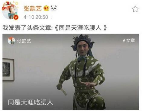 张歆艺袁弘八卦：张歆艺袁弘就餐竟听到自己八卦