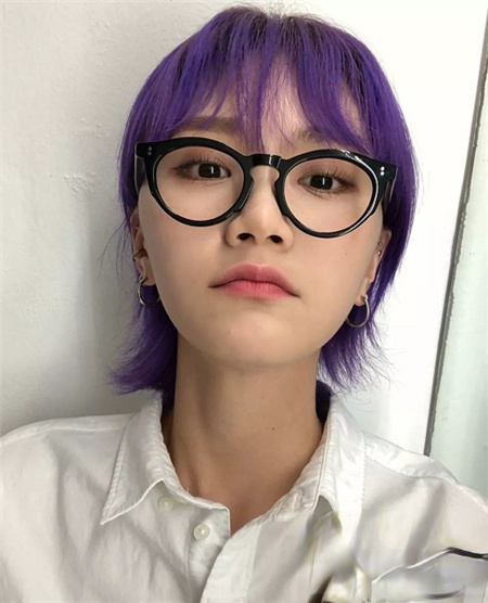 iu李智恩紫色头发 仙女紫尽显仙气范儿